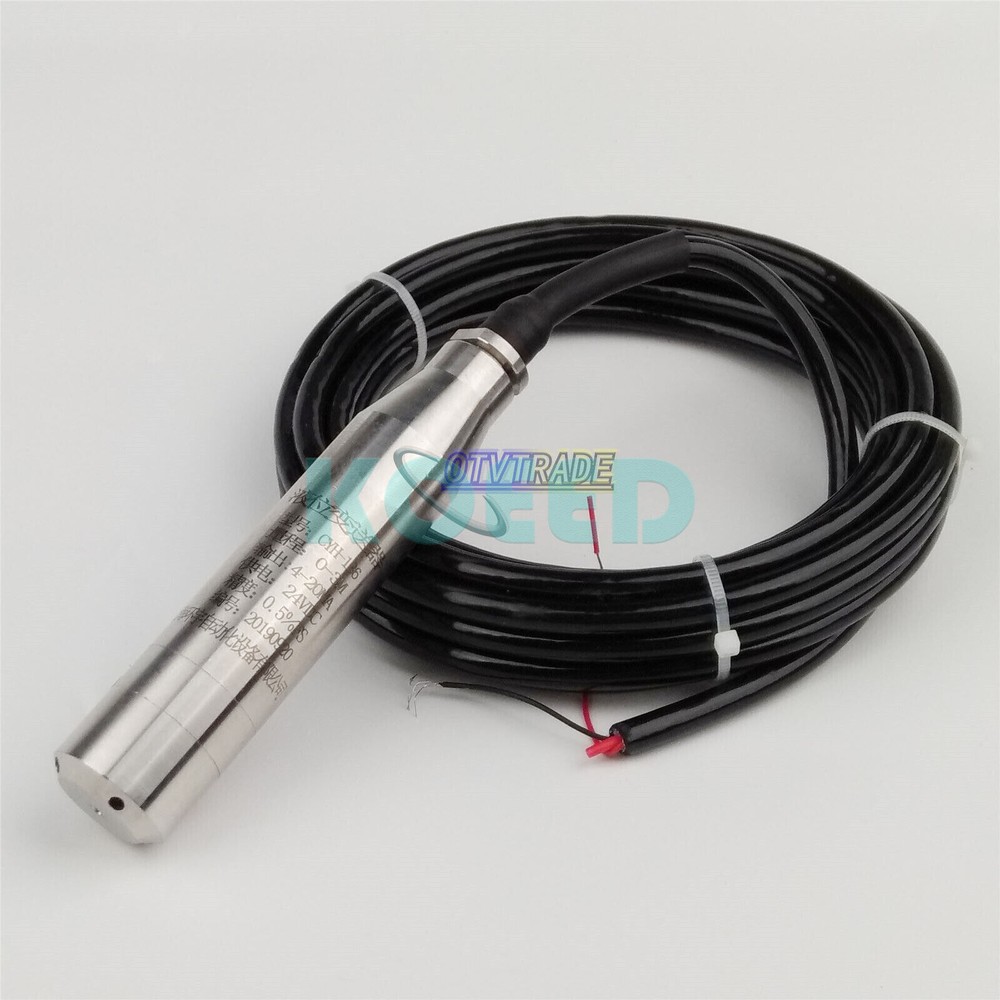 4-20MA 0.5m Range Water Level Transmitter Liquid Level Transducer Sensor