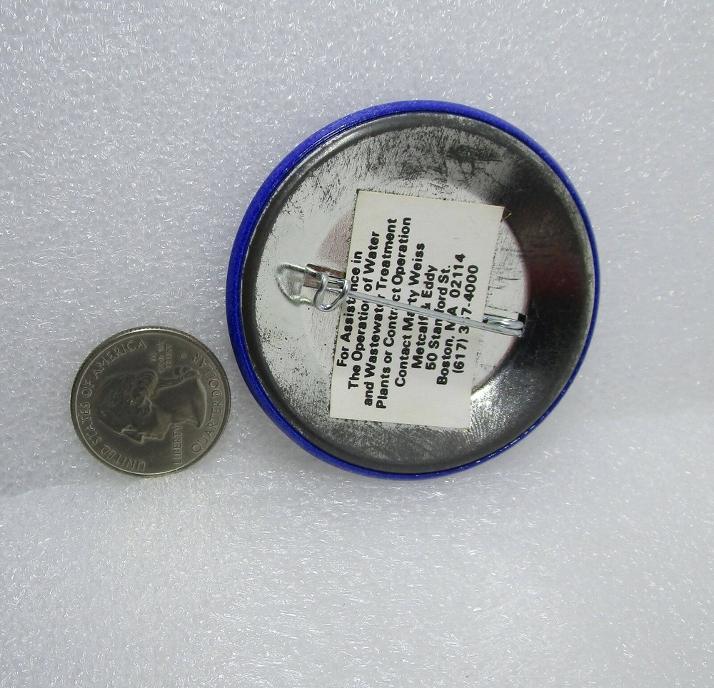I Deserve Better Treatment See M & E On Back Button Pin