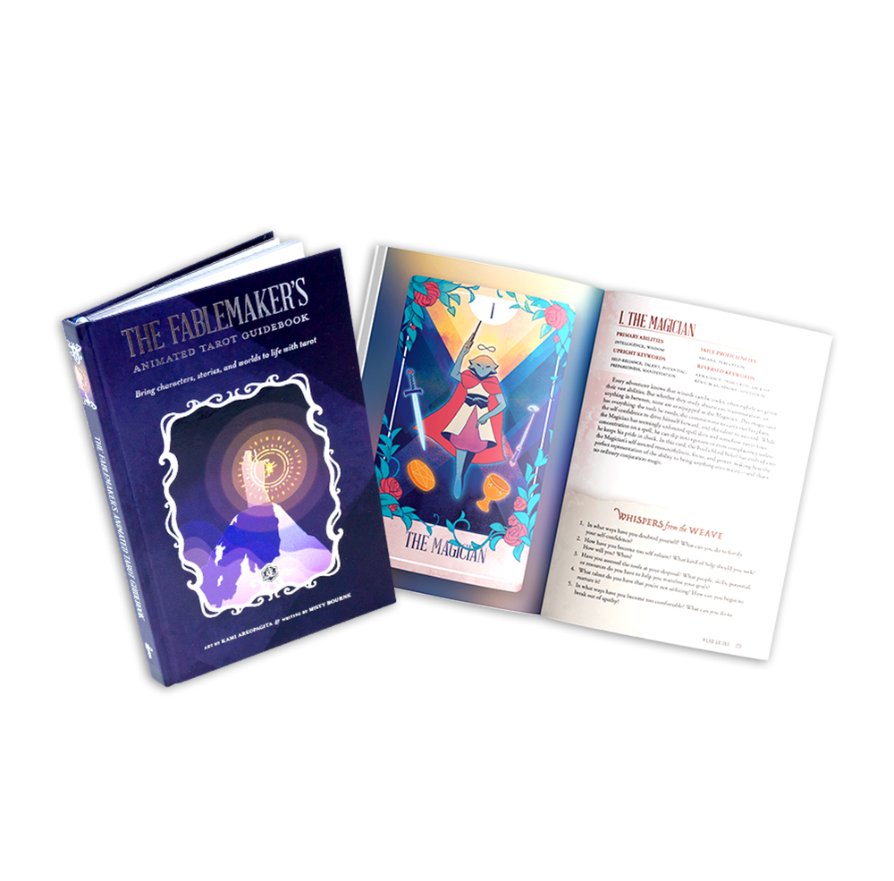 The Fablemaker's Animated Tarot Guidebook Hitpoint Press HPPB005