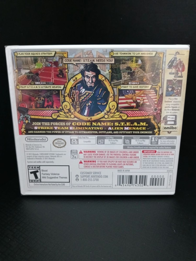 Code Name: Steam - New