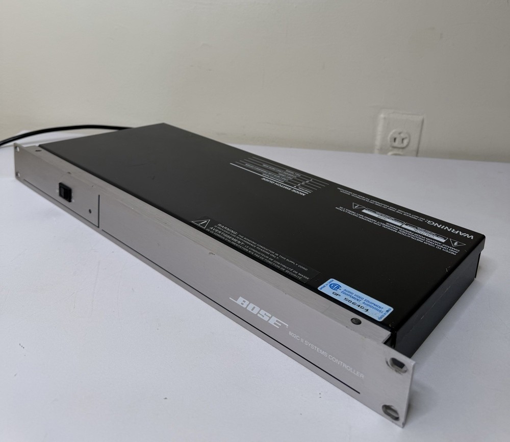 Bose 802C II Systems Controller Rack EQ