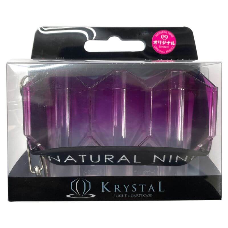 Natural Nine Crystal Grape Gradient Flight Case