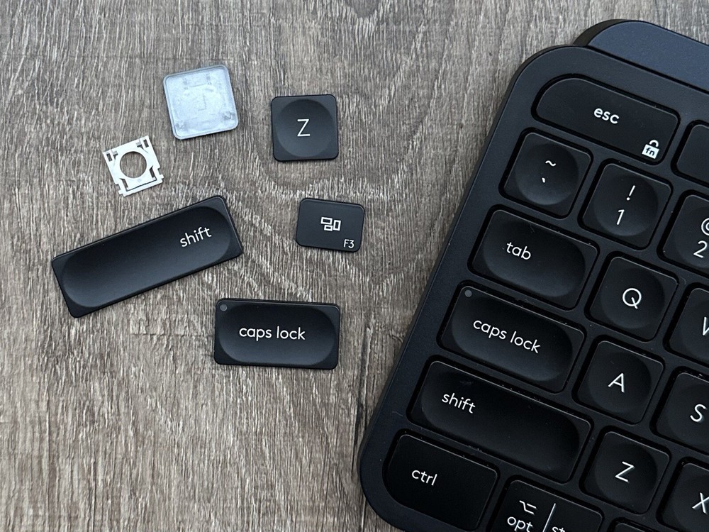 Logitech MX Keys - (1) Single OEM Replacement Key Cap and Hinge