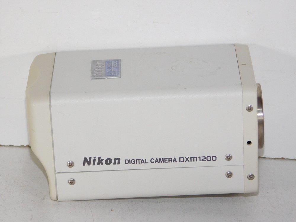 Nikon DXM1200 Digital High Definition Color 12MP Microscope Camera CCD C Mount