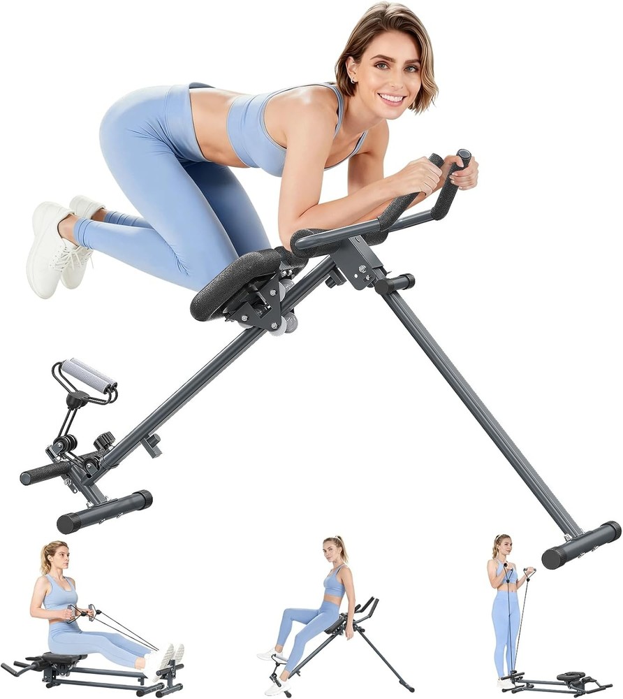 Indoor Rowing Trainer Foldable Fitness Machine