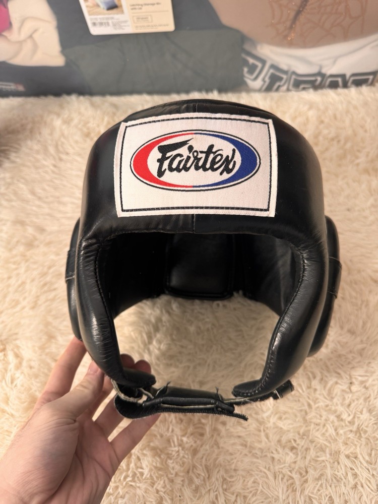 Fairtex Competition Headguard Black