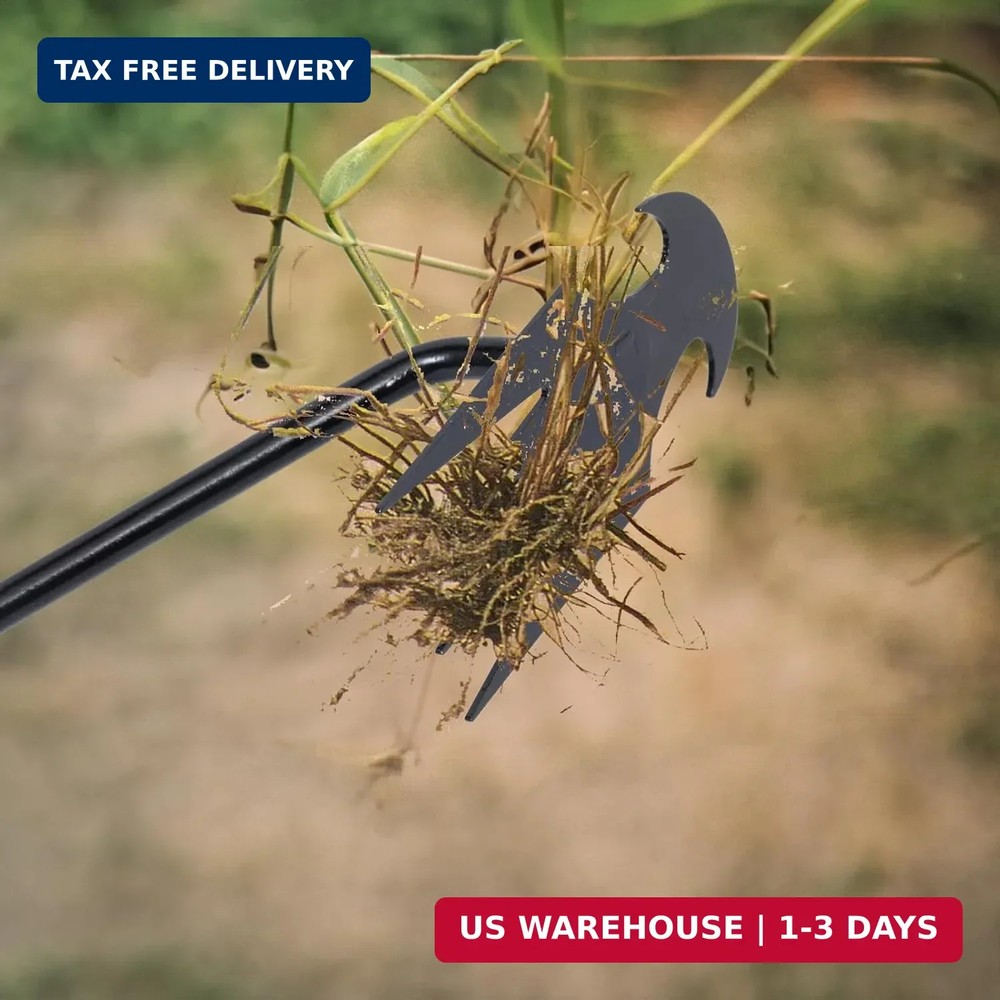 Weed Puller Tool Garden Weed Pulling Tool, Portable Garden Weeder Tool Uprooting