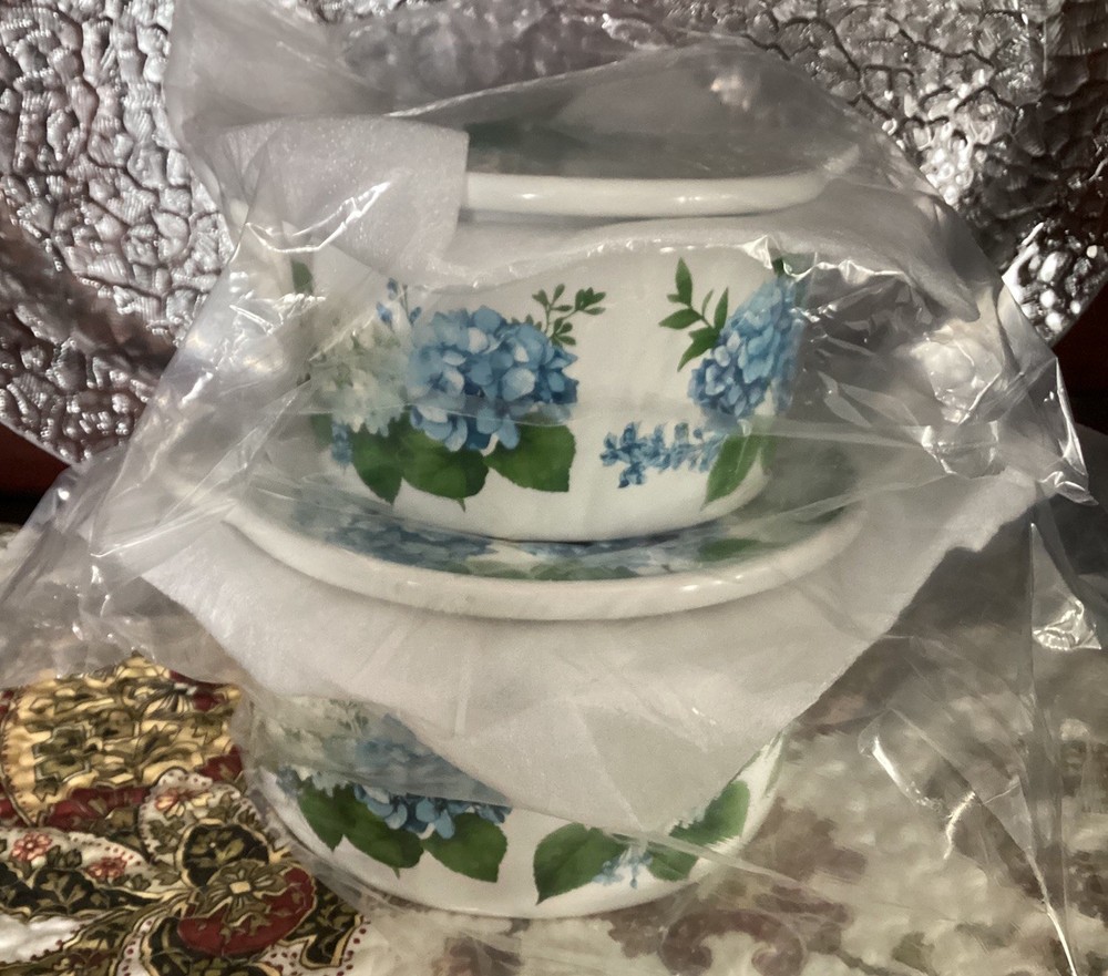 TEMP-TATIONS HYDRANGEA EASTER SPRING GORGEOUS PATTERN 🌱 🐣 HTF TEMPTATIONS