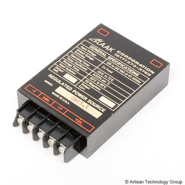AAK CD15.1 Dual Regulated AC/DC Power Source