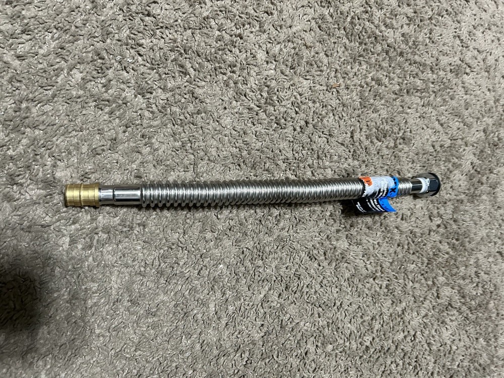 Apollo PEX Corrugated Water Heater Connector 3/4 PEX-A Exp Barb 3/4 FNPT x 18