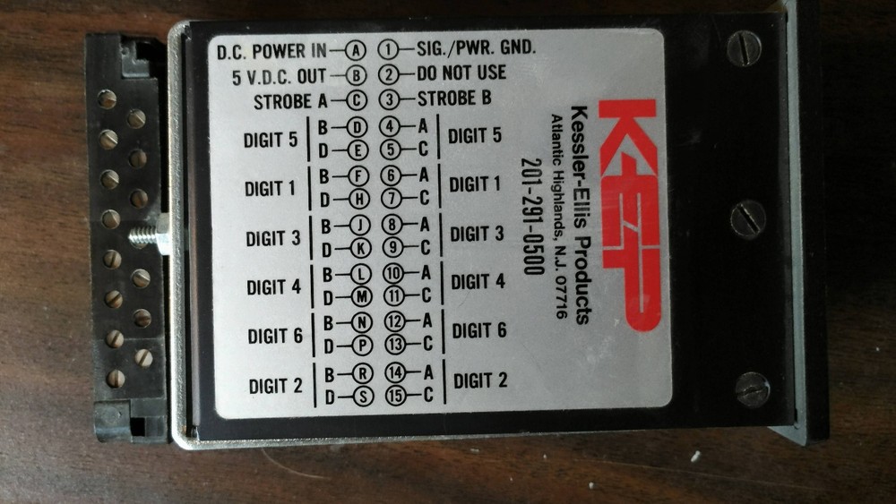 Kessler-Ellis Products KEP 4-digit Electronic Counter