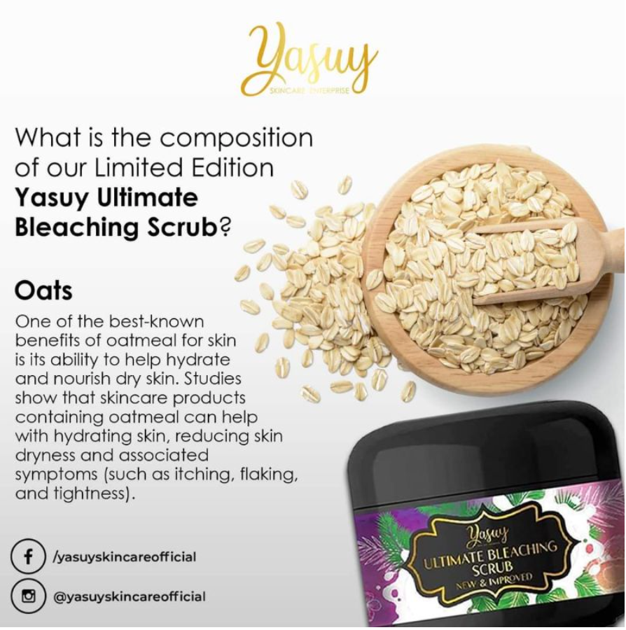 Yasuy Ultimate Bleaching Scrub 300g