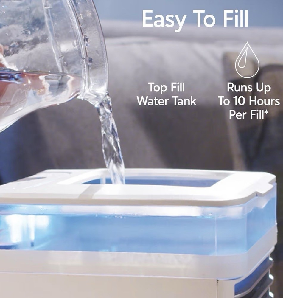 Mini Air Cooler & Humidifier Multi-Function USB Powered