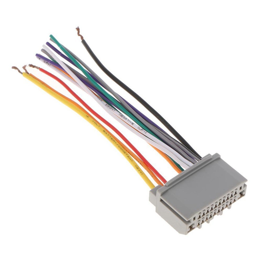 Efficient Car Audio Stereo Wiring Harness Adapter for Jeep ABS Material