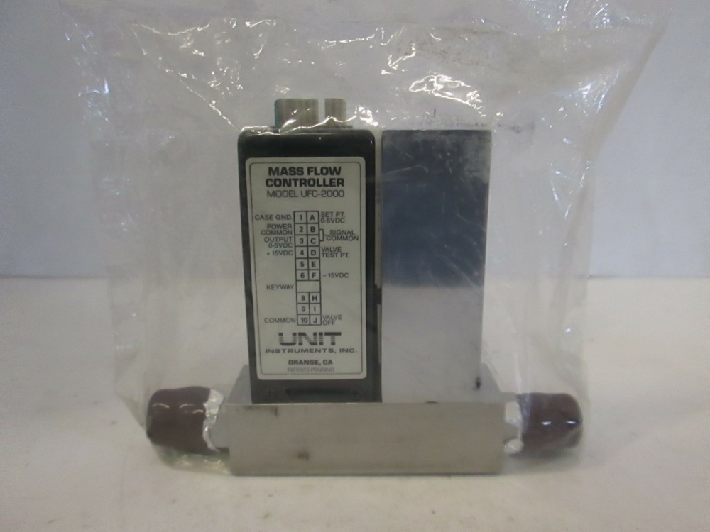 Unit UFC-2000, Mass Flow Controller MFC, O2, 20 SLM, Used