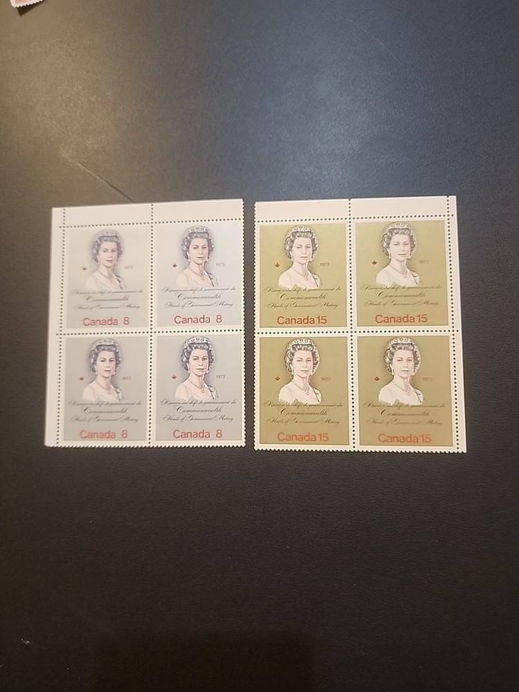 QWEEN ELIZABETH POSTAGE STAMPS BLOCKS MNH OG