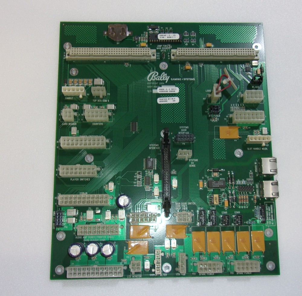 Bally S6000 Backplane - System Pull - Free Shipping