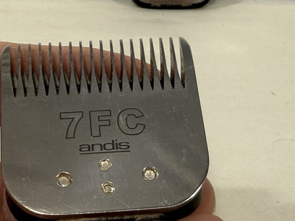 Andis 4FC And 7FC Clipper Blades Preowned