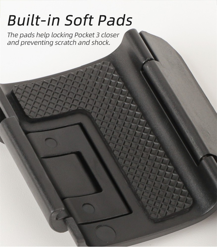 For DJI Pocket 3 Camera Adapter Foldable Expansion Protective Case Bracket