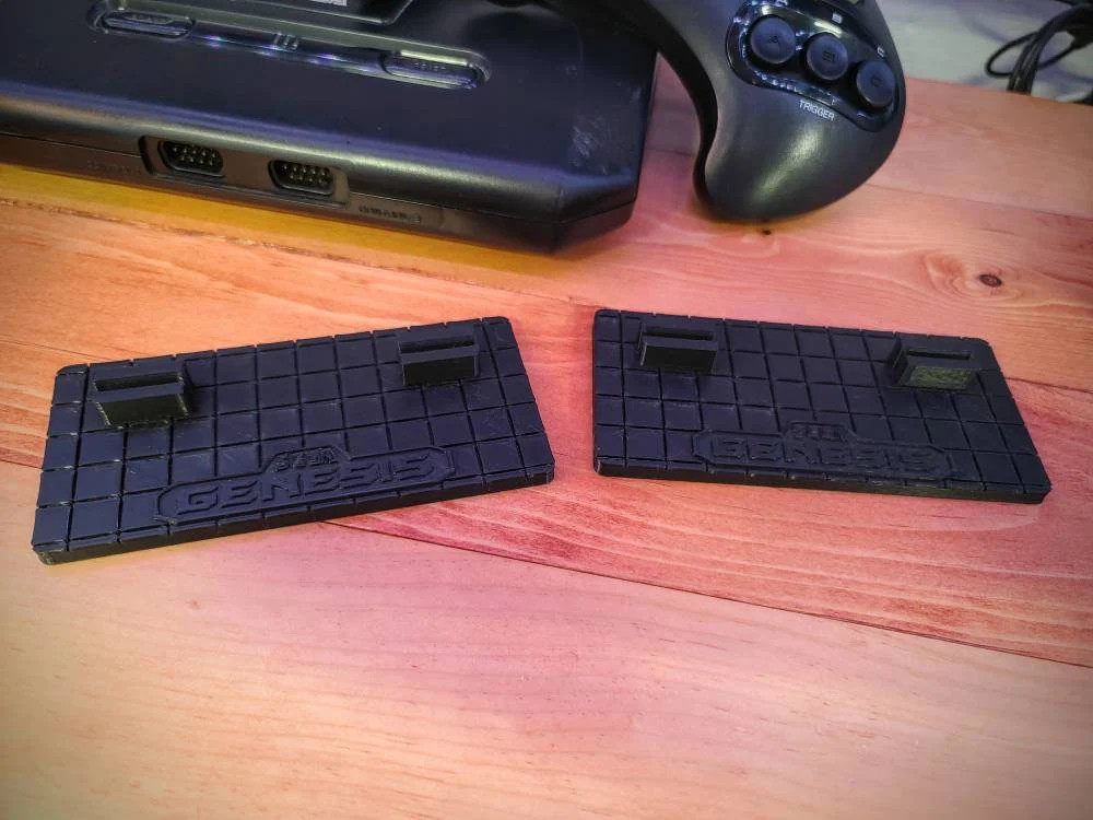 Sega Genesis Game Display Stand - 3D Printed