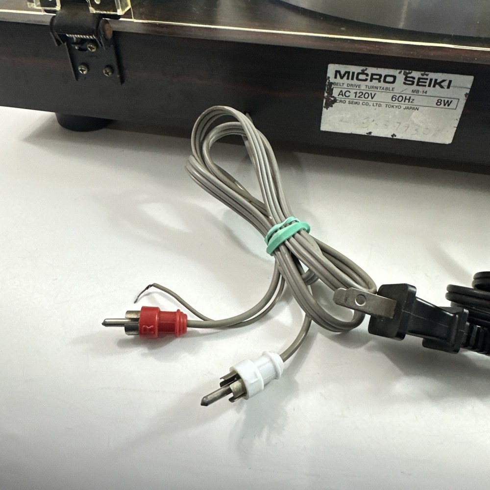 Vintage MICRO SEIKI MB-14 Turntable ~Works