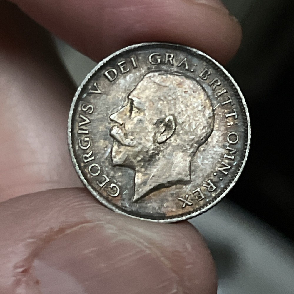 GREAT BRITAIN 6 PENCE 1916 SILVER 92,5% B08