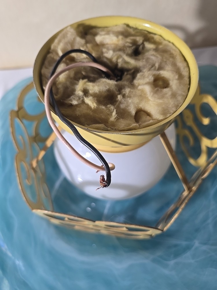 MCM Mid Century Modern Light Fixture Wired