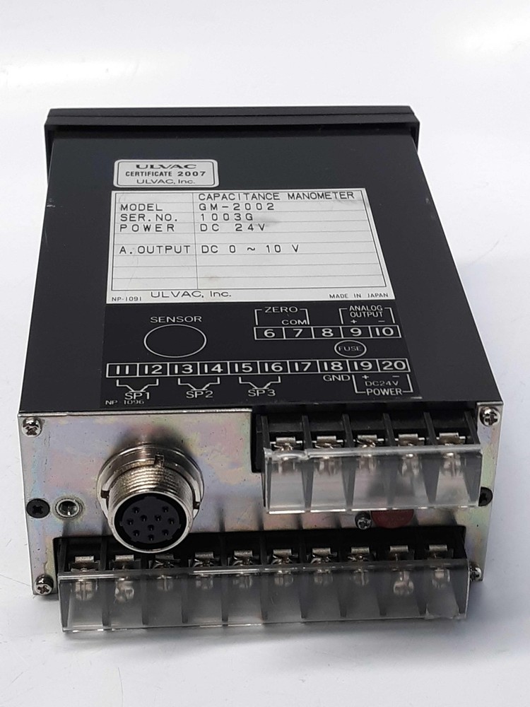 Ulvac GM-2002 Capacitance Manometer