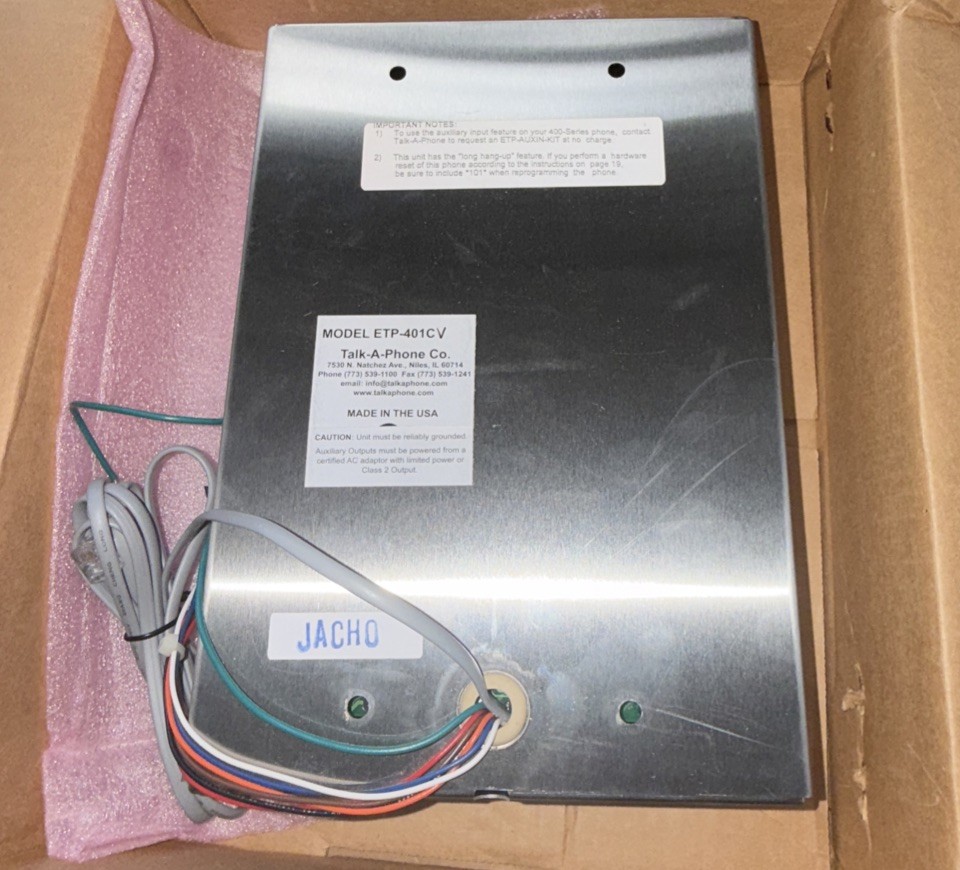 Talk A Phone ETP-401CV