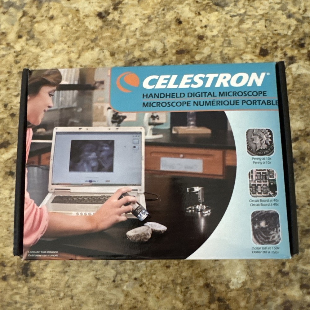 CELESTRON - HANDHELD DIGITAL MICROSCOPE  (2011, Celestron)
