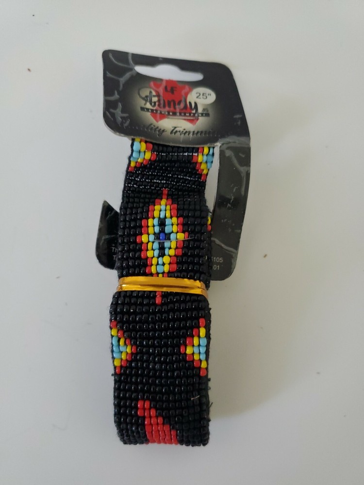 Tandy Leather Beaded strip 25' 4-variations