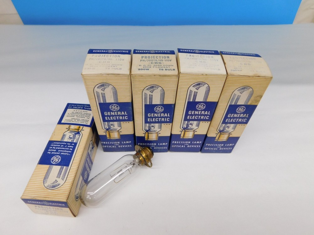 5pcs CHG Projection Lamp Projector Bulb General Electric