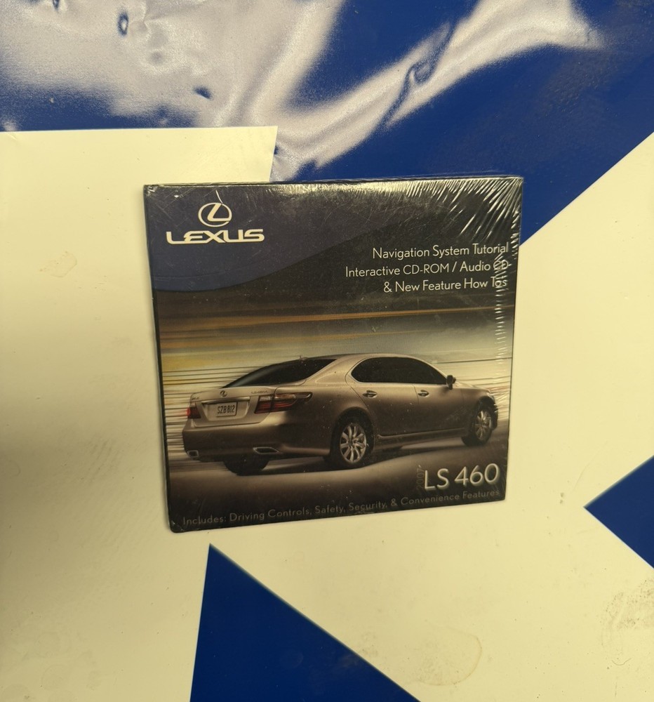 2007-2008 Lexus Ls460 Navigation System Tutorial Interactive CD Audio OEM