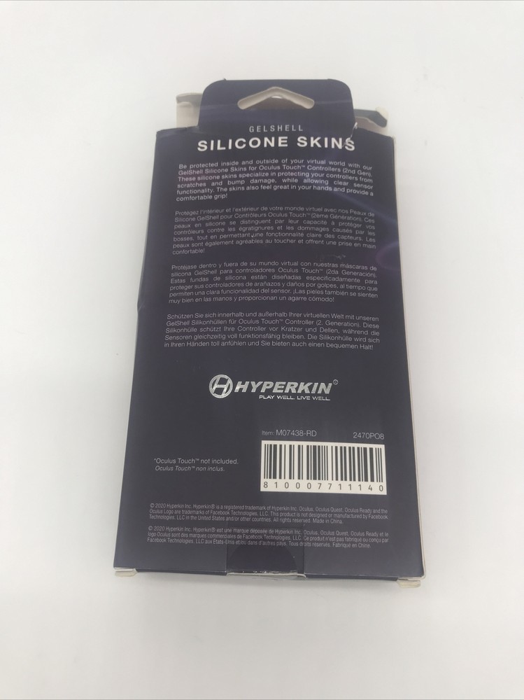 Hyperkin GelShell Silicone Skins for Oculus Touch Controllers -.23