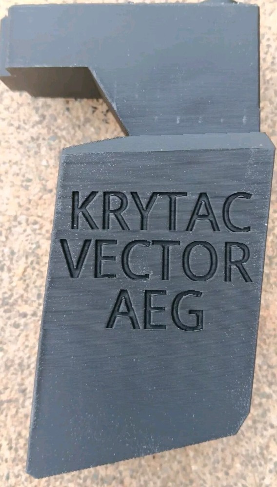 Airsoft Krytac Vector AEG Odin Speedloader Adapter Umarex (Black)