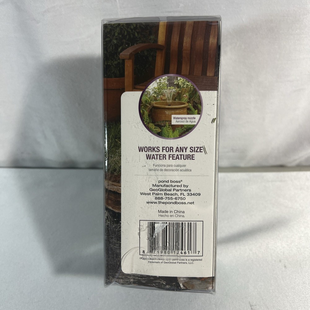 Pond Boss NLFTN Complete Nozzle Kit, Black NEW