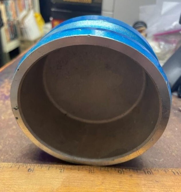 Aluminum 4” (?) Camlock Pipe Plug