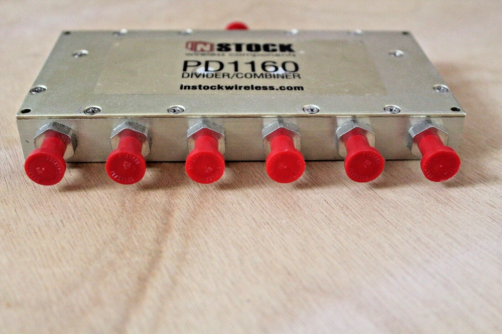 INSTOCK PD1160 - RF POWER DIVIDER, COMBINER, SPLITTER 6 WAY