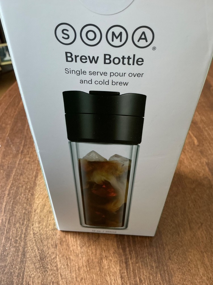 Soma brew bottle Hot & Cold Brew 12 Oz/355 Ml