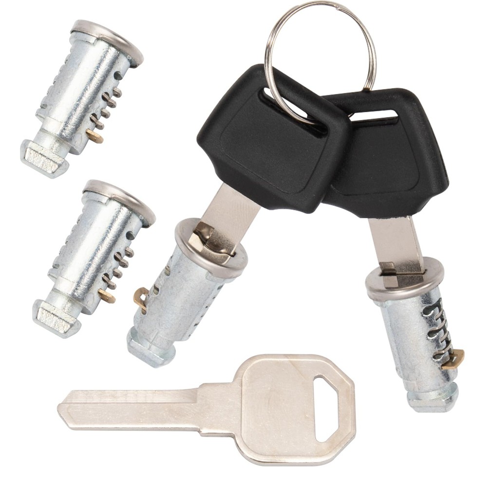 4 Pack Lock Cores for Thule, Replacement for Thule Rack Core, Key Cylinder for