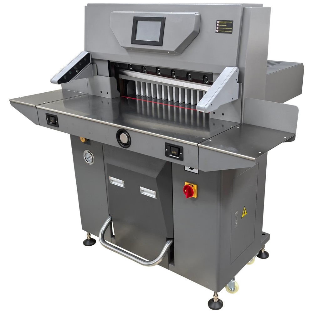 26.4in Programmable Control Electric Hydraulic Paper Cutter Cutting Machine 220V