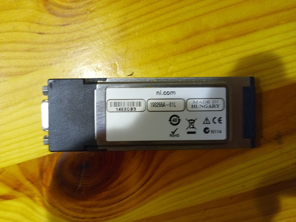 National Instruments NI ExpressCard-8360 MXI-Express Interface Card
