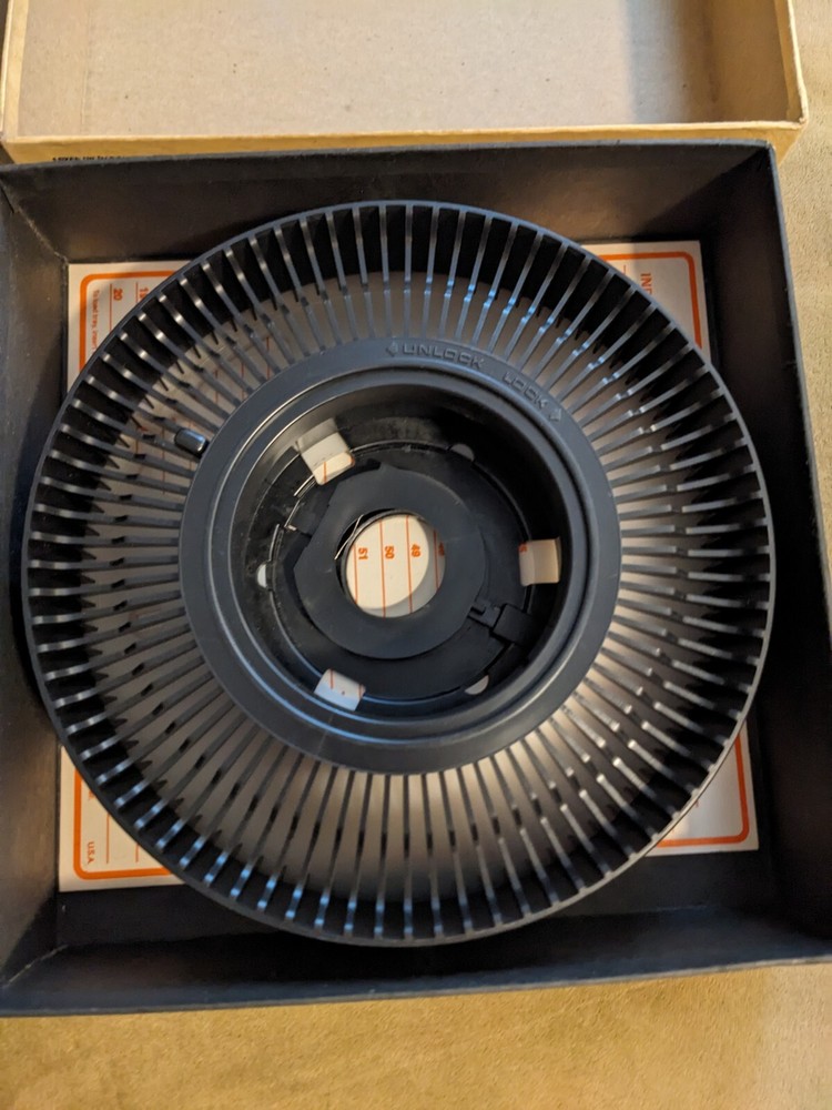Kodak Carousel 80-Slide Tray w Original Box