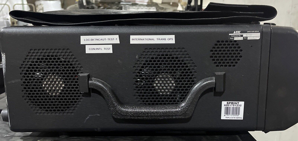 TTC INTERCEPTOR 1402S COMMUNICATION ANALYZER