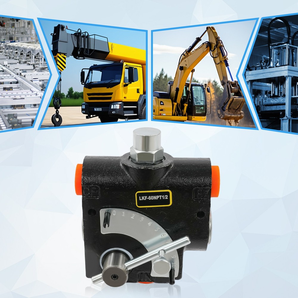 Hydraulic Adjustable Variable Flow Control Valve for Efficient Fluid Control