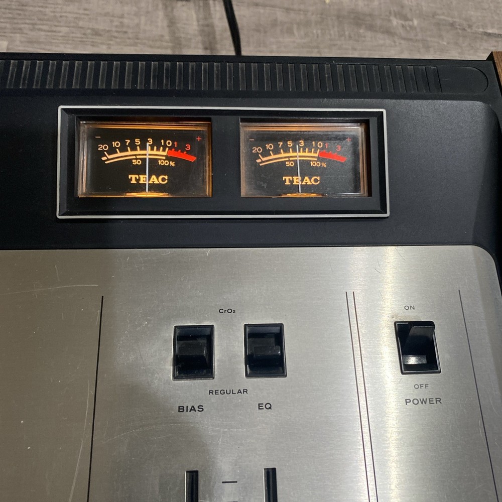 TEAC 140 Stereo Cassette Deck - Good Working Condition