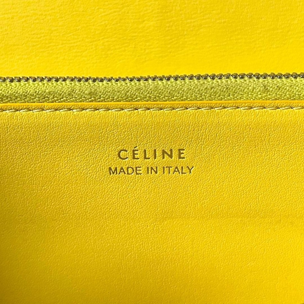 CELINE Large Flap Multi Function Long Wallet From Japan