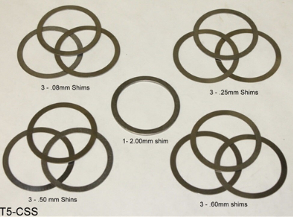 Borg Warner T5 WC Counter Shaft Shim Kit