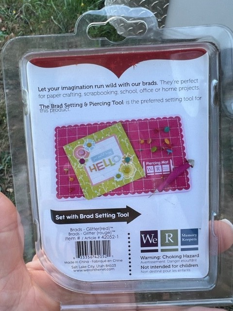 We R Memory Keepers 42/Pack Brad glitter