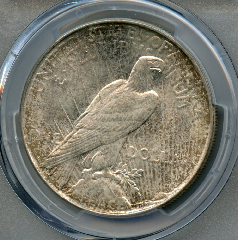 1923 D Peace Silver Dollar PCGS MS 63